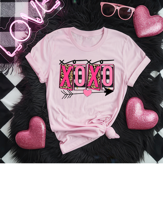 XOXO Pink Tee