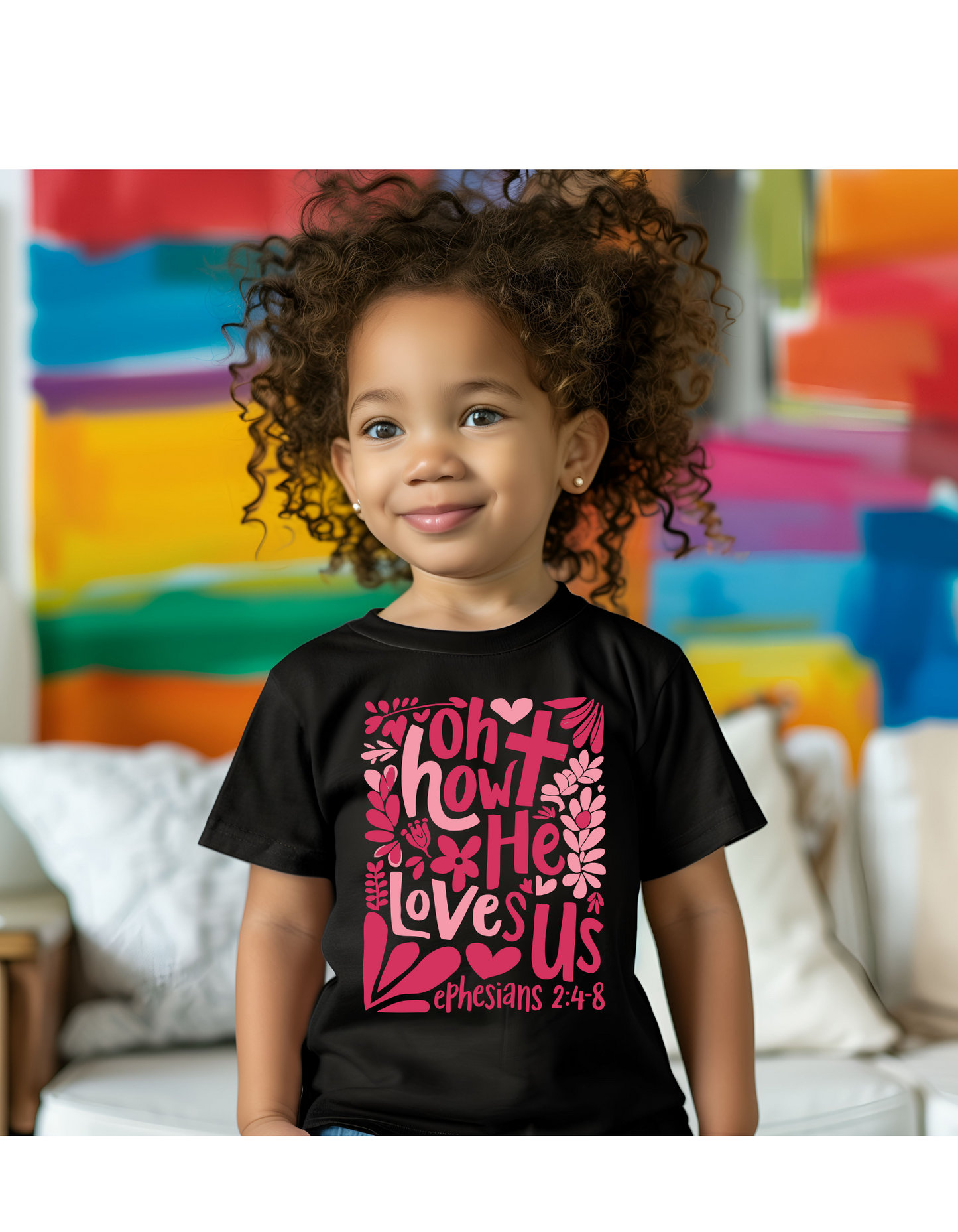 Oh How HE Loves Us Youth Tee
