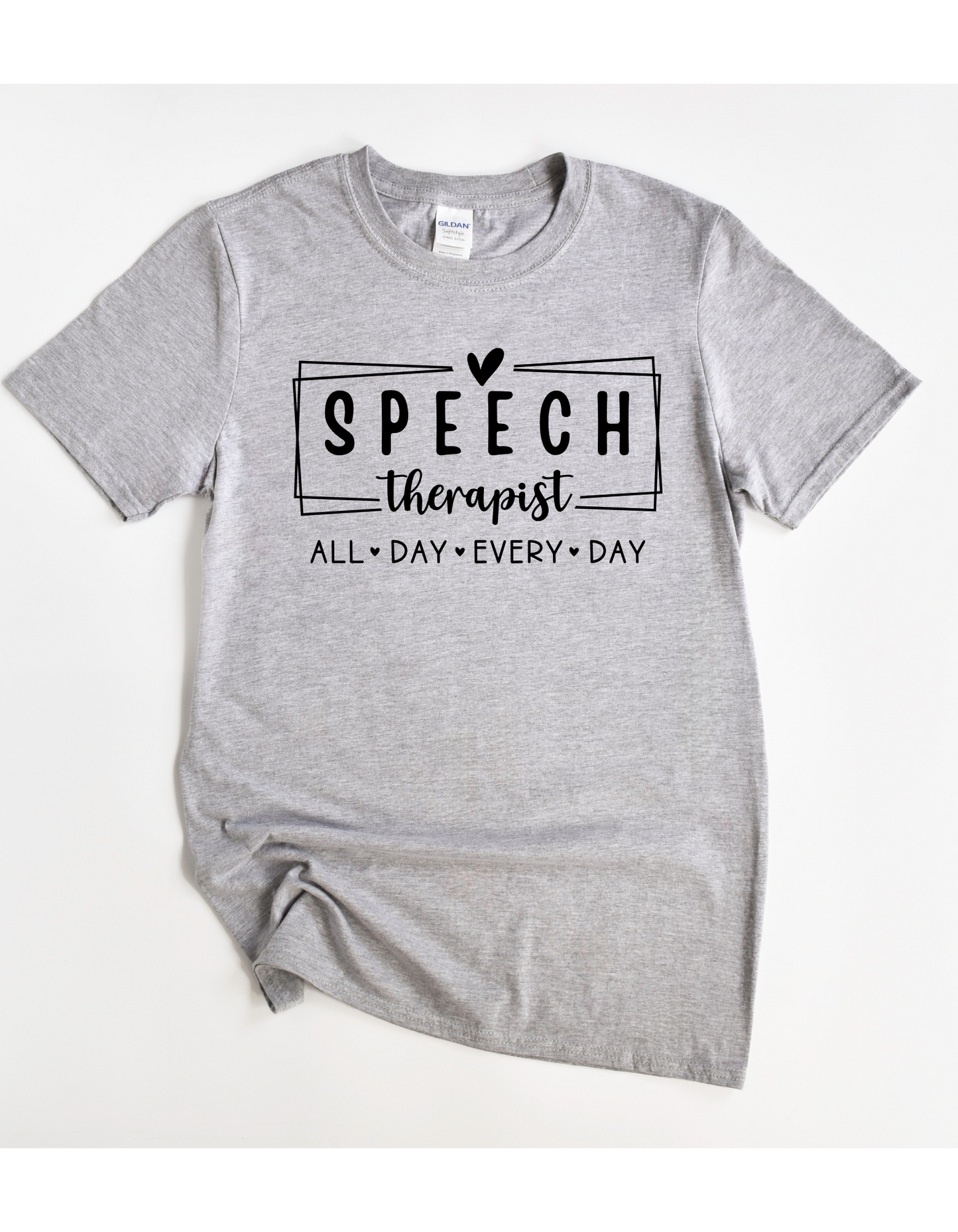 Speech Therapist All Day Tee (Black)