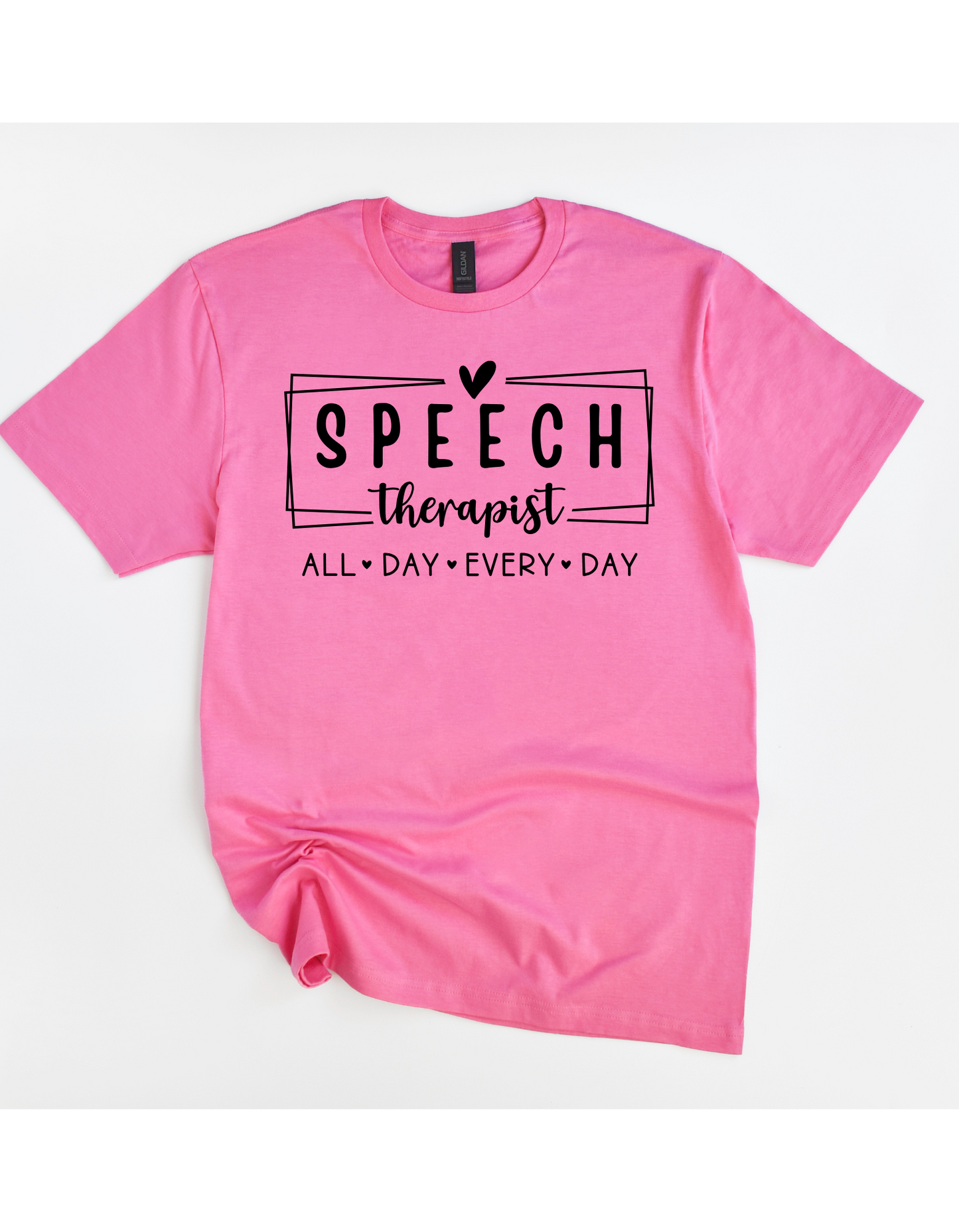 Speech Therapist All Day Tee (Black)