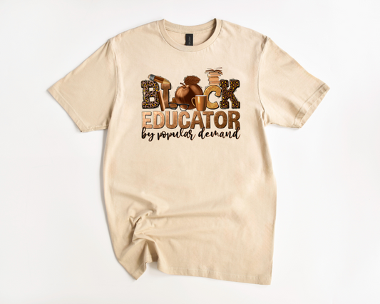 Black Educator Tee