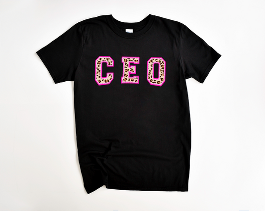 C.E.O (Leopard) Tee