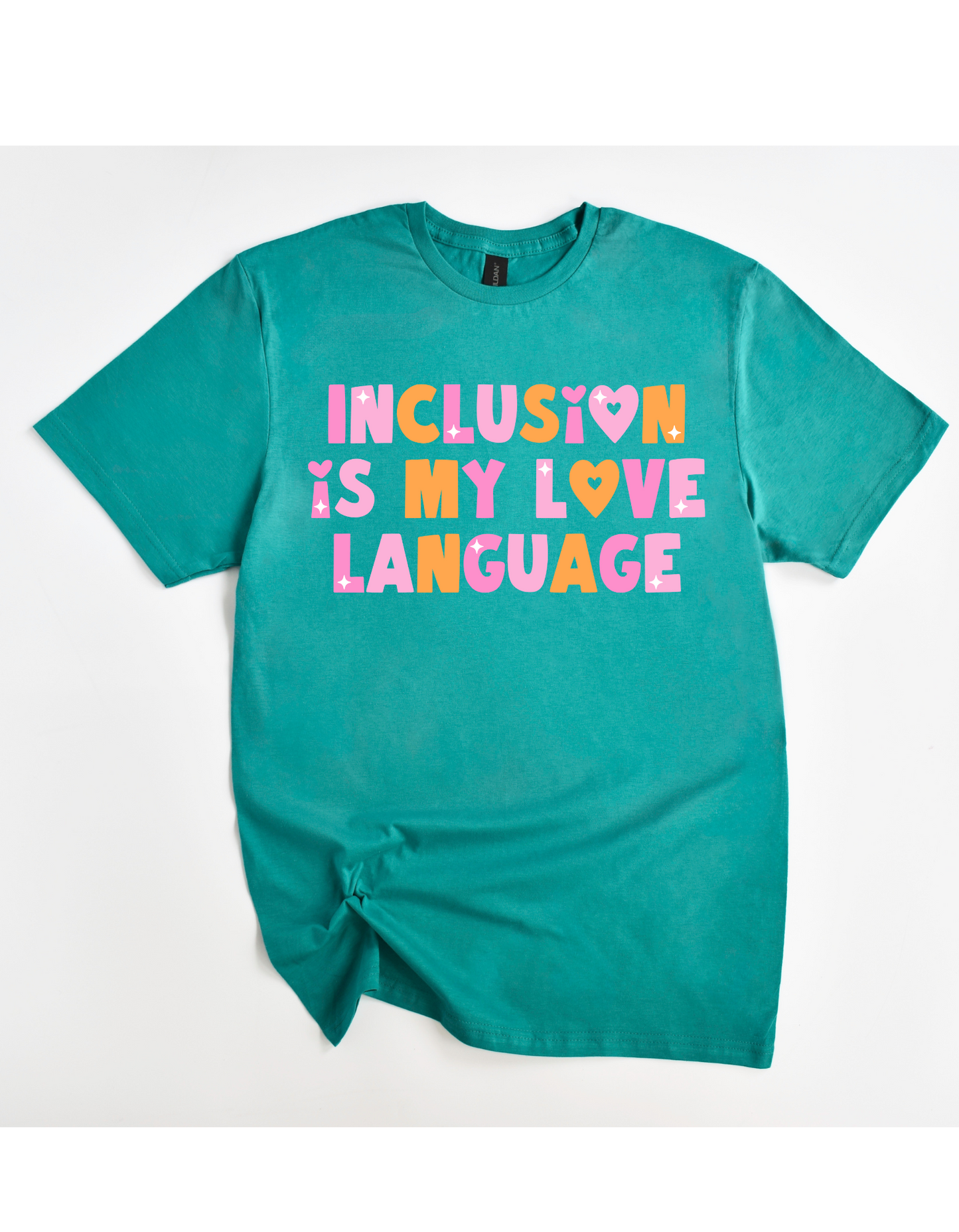 SPED Inclusion is My Love Language Education Tee