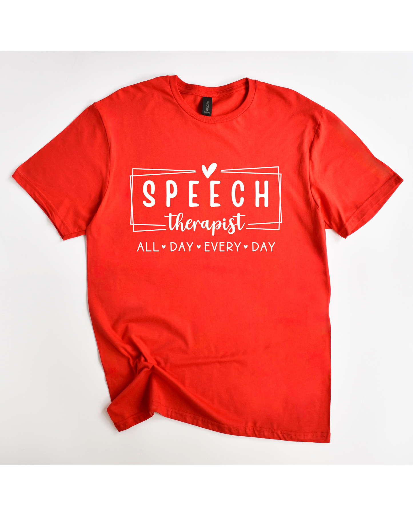 Speech Therapist All Day Tee (White)