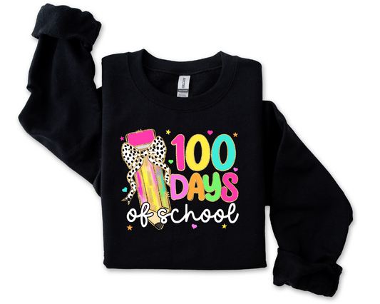 100 Days of School Sweatshirt (White)