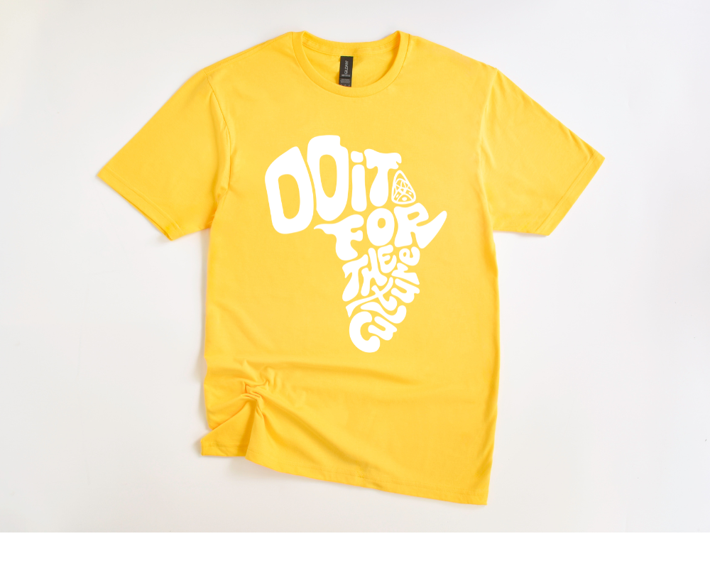 AFRICA: Do It For The Culture Tee (White)