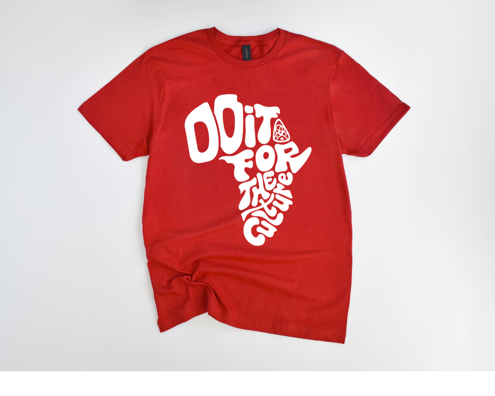 AFRICA: Do It For The Culture Tee (White)