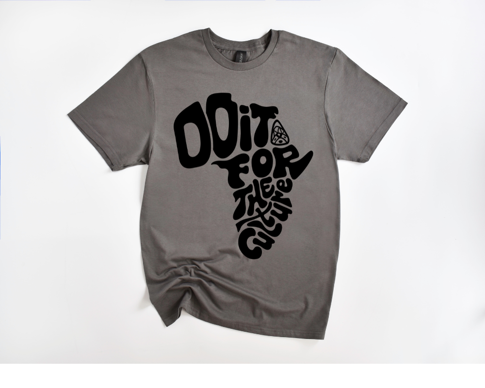 AFRICA: Do It For The Culture Tee (Black)