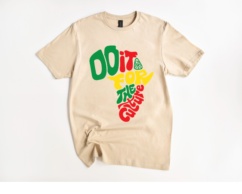 AFRICA: Do It For The Culture Tee (MultiColor)