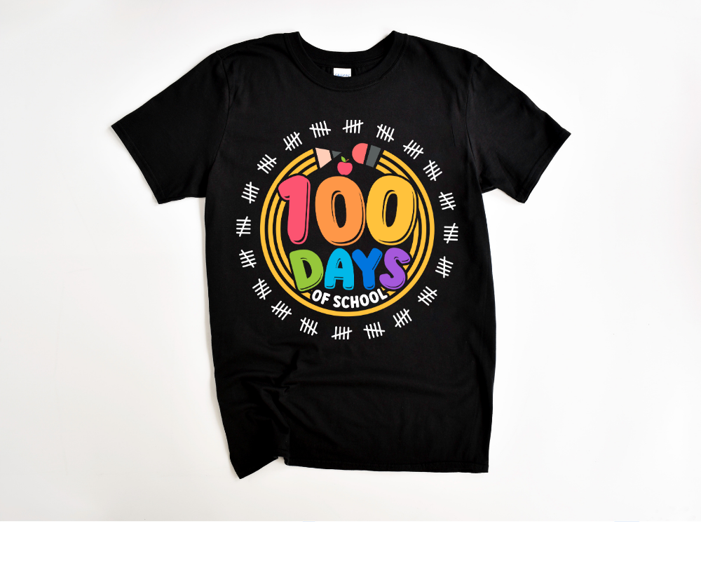 100 Days of School Tee