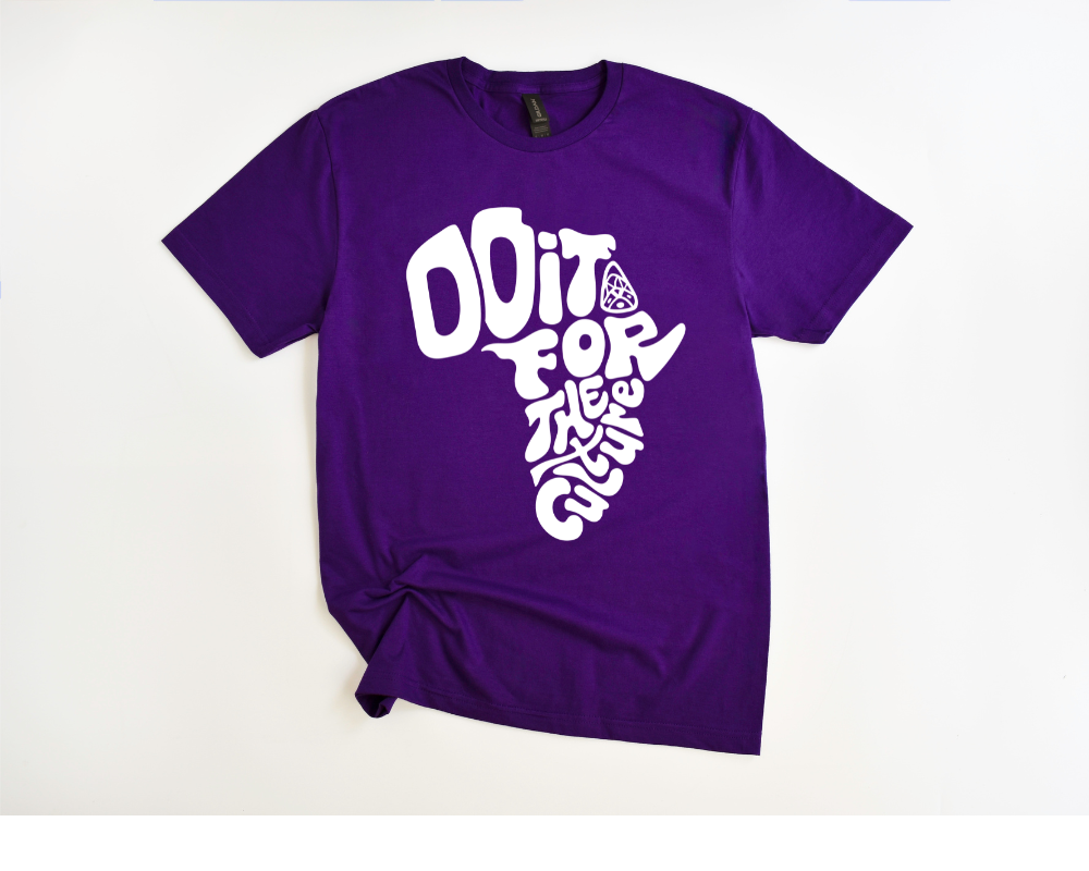 AFRICA: Do It For The Culture Tee (White)