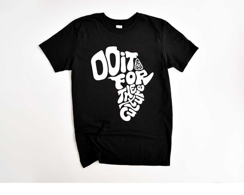 AFRICA: Do It For The Culture Tee (White)