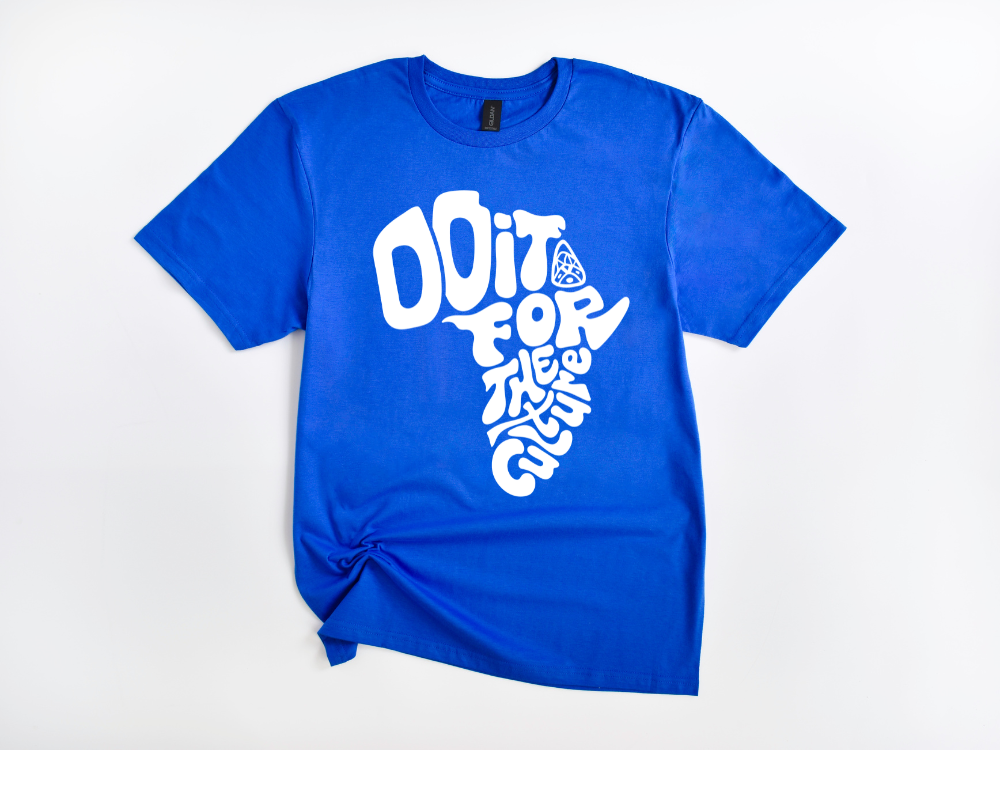 AFRICA: Do It For The Culture Tee (White)
