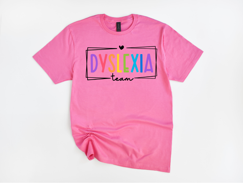 Dyslexia Team Tee