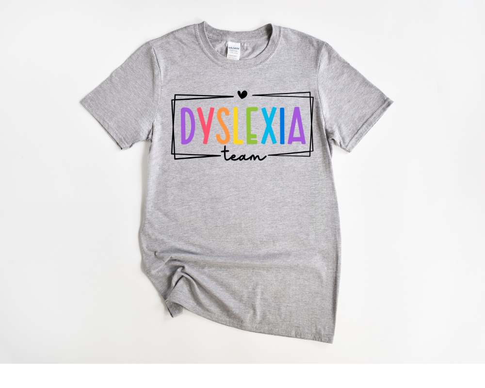 Dyslexia Team Tee