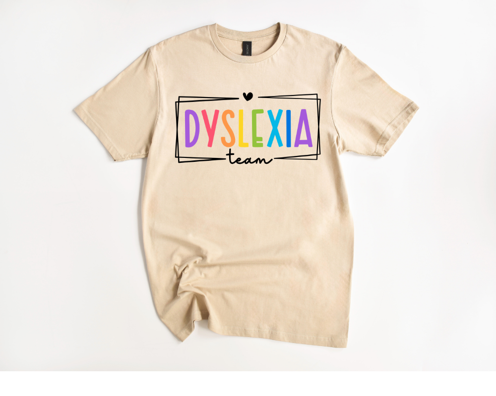 Dyslexia Team Tee