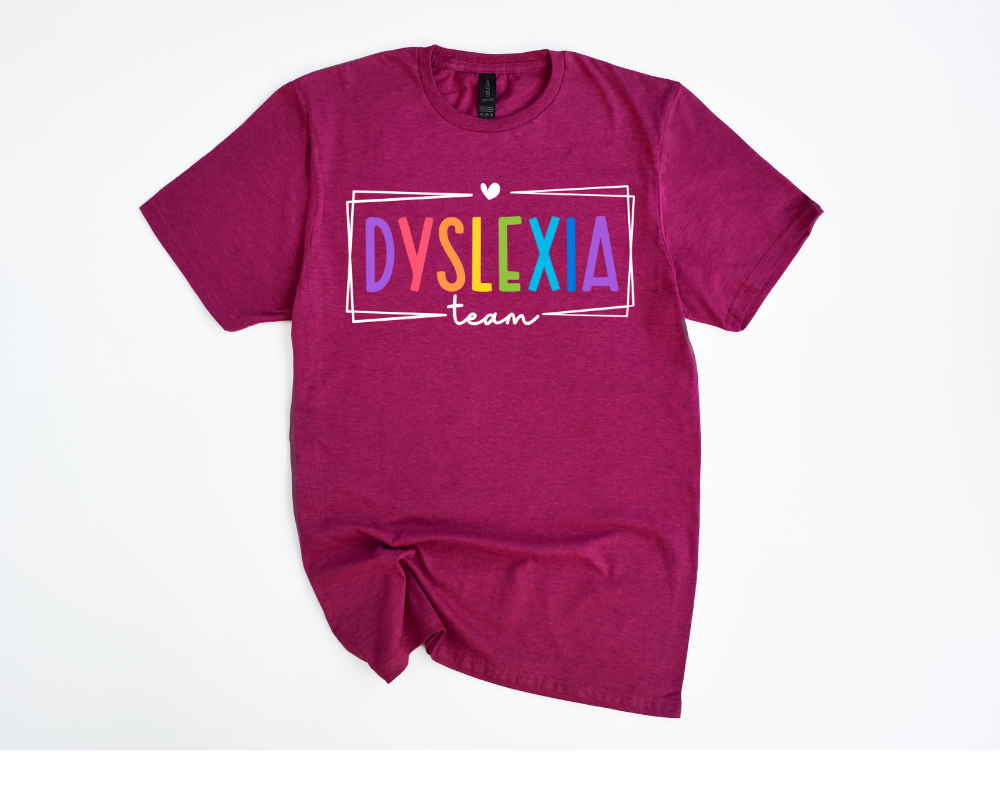 Dyslexia Team Tee