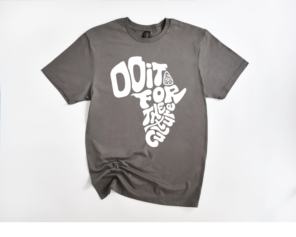 AFRICA: Do It For The Culture Tee (White)