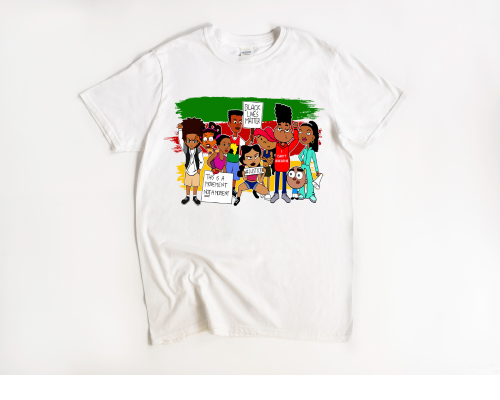 Cartoon This is a Movement Tee