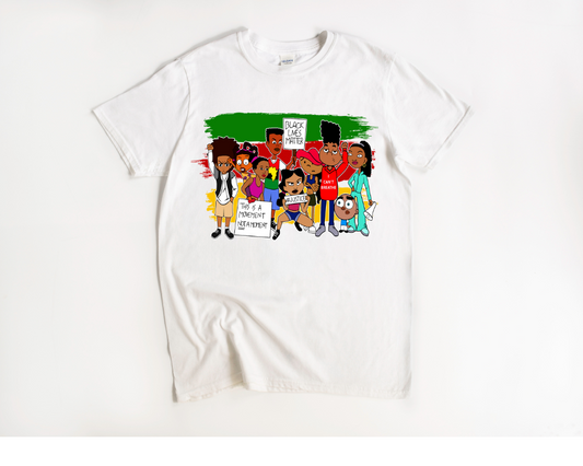 Cartoon This is a Movement Tee