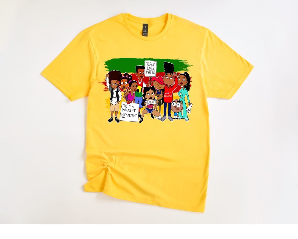 Cartoon This is a Movement Tee